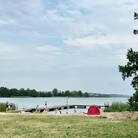 Beztroskie Barwiny Nad Jeziorem Wulpinskim Na Warmii Ferienhaus *
