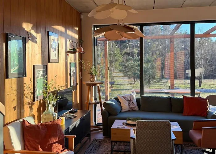 Beztroskie Barwiny Nad Jeziorem Wulpinskim Na Warmii Tatil Evi *